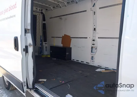 2022 Ram Promaster 3500 Cargo Van High Roof 159 Wb Ext from USA, damaged, VIN 3C6MRVJG2NE136202